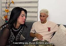 Step-brother-in-law's kinky threesome with my stepsister and me