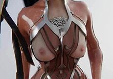 eve gets fucked in pov loop with big ass creampie