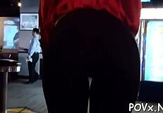 Bare teen beauties engage in rough sex. Blowjobs and fucking included