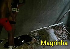 Abandoned House Gangbang With Teen Anal Cumshot