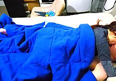 Couple fucks to creampie