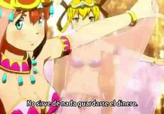 Eternal love in this erotic anime blowjob scene