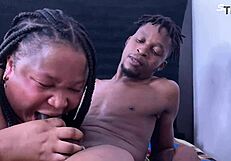 He Fucks My Pussy Deep with Big Black Cock at Home