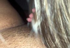 Stepsister sucked me off, came inside as she begged for more.