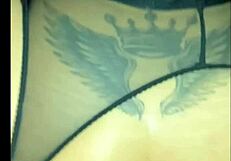 Big ass amateur gives up for anal and pussy fucking