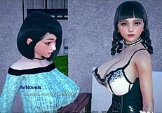 Polyturnon 3 In Cute Outfit