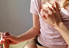 POV Hot Handjob Leading To Huge Ruined Cumshot