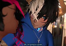 vipsluts horny latina woman get railed on train in hentai scenes