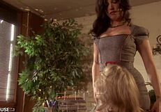 penthousegold com - roxy deville and sunny lane in steamy office lesbian encounter