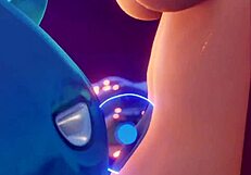 mona and slime clash in wild anime adventure with epic twists. get ready for crazy cartoon action!