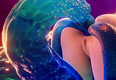 mona and slime clash in wild anime adventure with epic twists. get ready for crazy cartoon action!