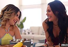 Chanel camryn and demi diveena star in family swap breeding