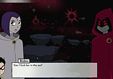 fucking raven twice in 18titans?