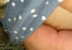 Japanese wife shows her nipples in intimate moment