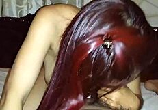 vietnamese amateur girl performs blowjob and sex