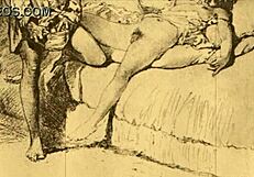 Vintage erotic illustration sparks intense retro desire in comic style.