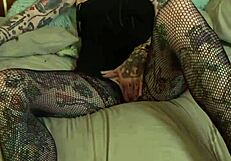 Detailed Jerk Off Encouragement with Glasses and Tattoo