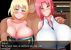 Yuri Part 2: Big Tits Cum Creampie