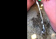 My Wife Pees Long and Hard on the Beach