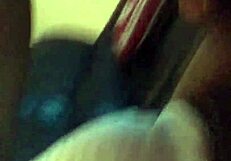 Pretty Ebony Gags On Big Cock