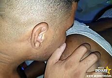 Latina Brunette Big Ass Blowjob On Old Monster Cock - Cuckold Interracial Fun