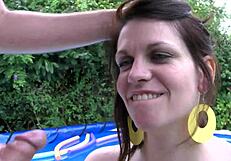 Housewife Fucks Two Big Fat Dicks