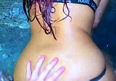 i quickly fuck my stepsister in the family pool