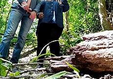 sexy fat stranger helped me cum outdoors 😍