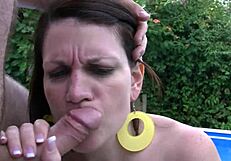 Married woman has sex with two large penises
