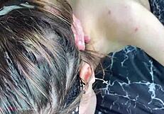 Vik freedom teaches big titted russian teen deepthroat blowjob pov