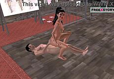 Indian bhabhi raids japanese man's dick in reverse cowgirl.