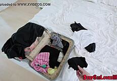 Teen stepsister in POV scene