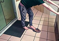 Emo chick gets big dick to pay her rent