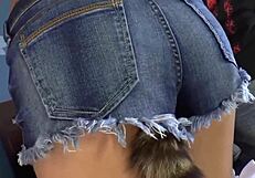 Butt plugged and butt fucked, wanna see?