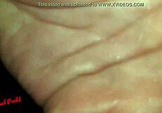 Couple fucks on cottage stairs