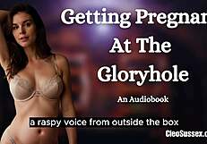 New girl intensely enjoys gloryhole gangbang for pregnancy creampie