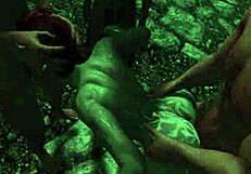 i rileth encourage the guards in group 3d facial redhead anime hentai gangbang banging