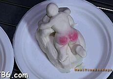 the gal endures a ferocious whipping in this bdsm scene