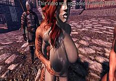 i rileth encourage the guards in group 3d facial redhead anime hentai gangbang banging