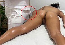 Filmed Married Woman Grabbing Gay Amateur's Dick During Real Tantric Massage Session