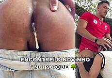 Walk On The Trail Left Him Dripping Cum?