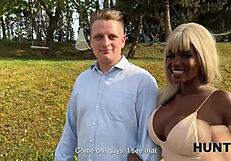 My dick steals the show in this cuckold pickup game