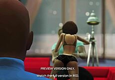 3D animated porn movie with a love story and naughty hentai scenes