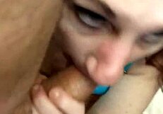 Wife's Bellyjob and Blowjob Intrigue Amateurs