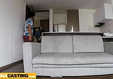 Hot Bbw Latina Sucks Big Cock In Gonzo Casting!