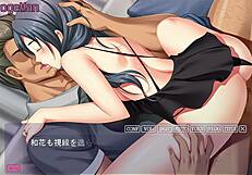 Creampie couple in anime hentai!