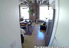 glasses wearing session with petite young woman karlie brooks