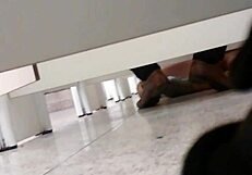 Gay bathroom hookup at shopping!