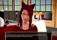 Teen redhead gets bold fucking in family cartoon.