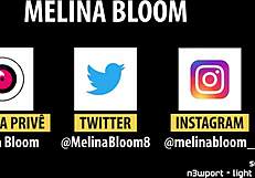 Melina Bloom Gets Cum On Her Big Latina Tits